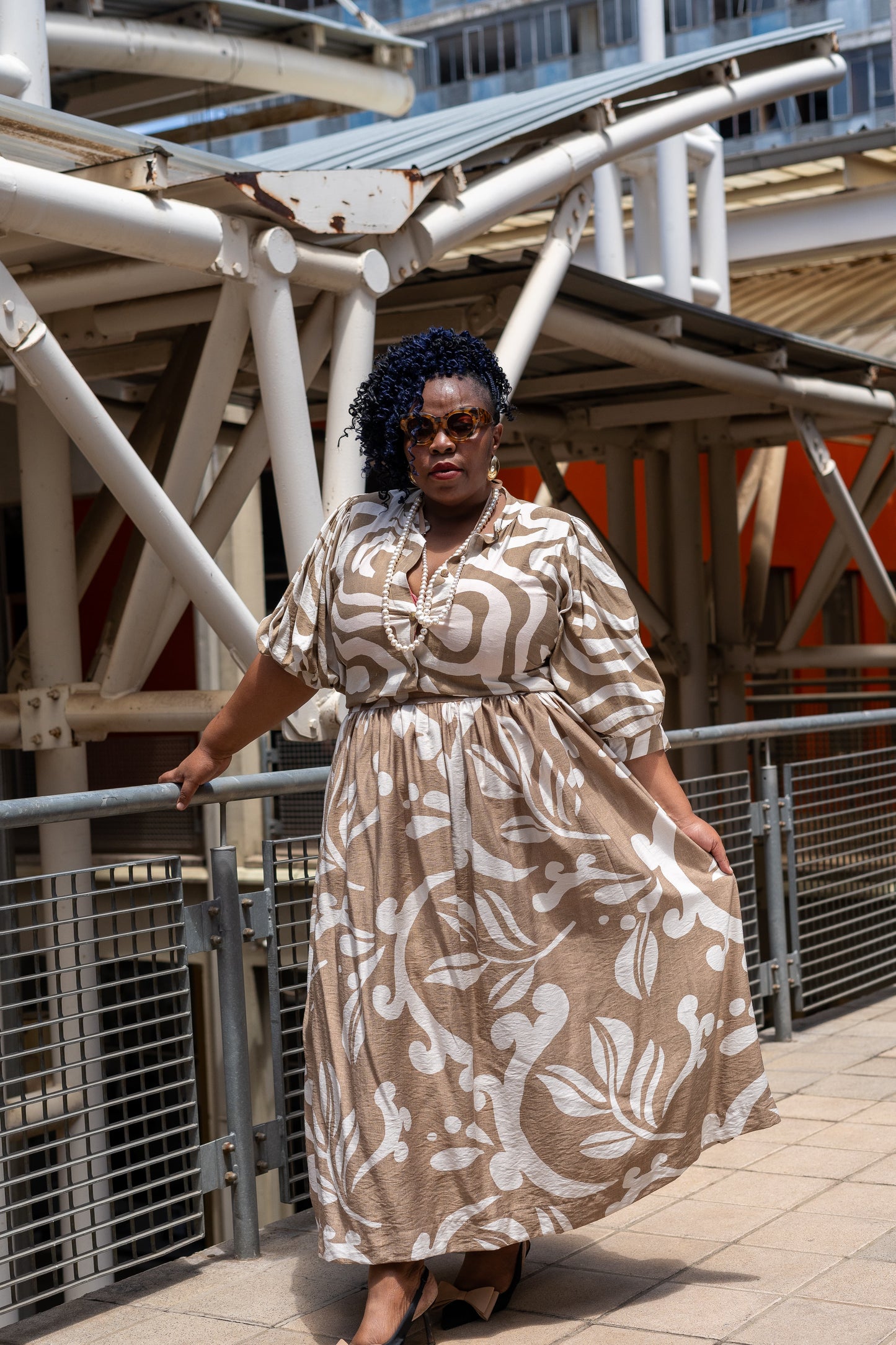 Nina's The Effortless Neutral Maxi (Two-Piece Set)