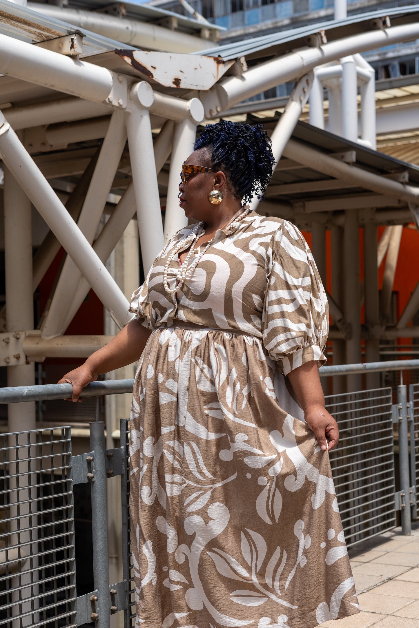 Nina's The Effortless Neutral Maxi (Two-Piece Set)