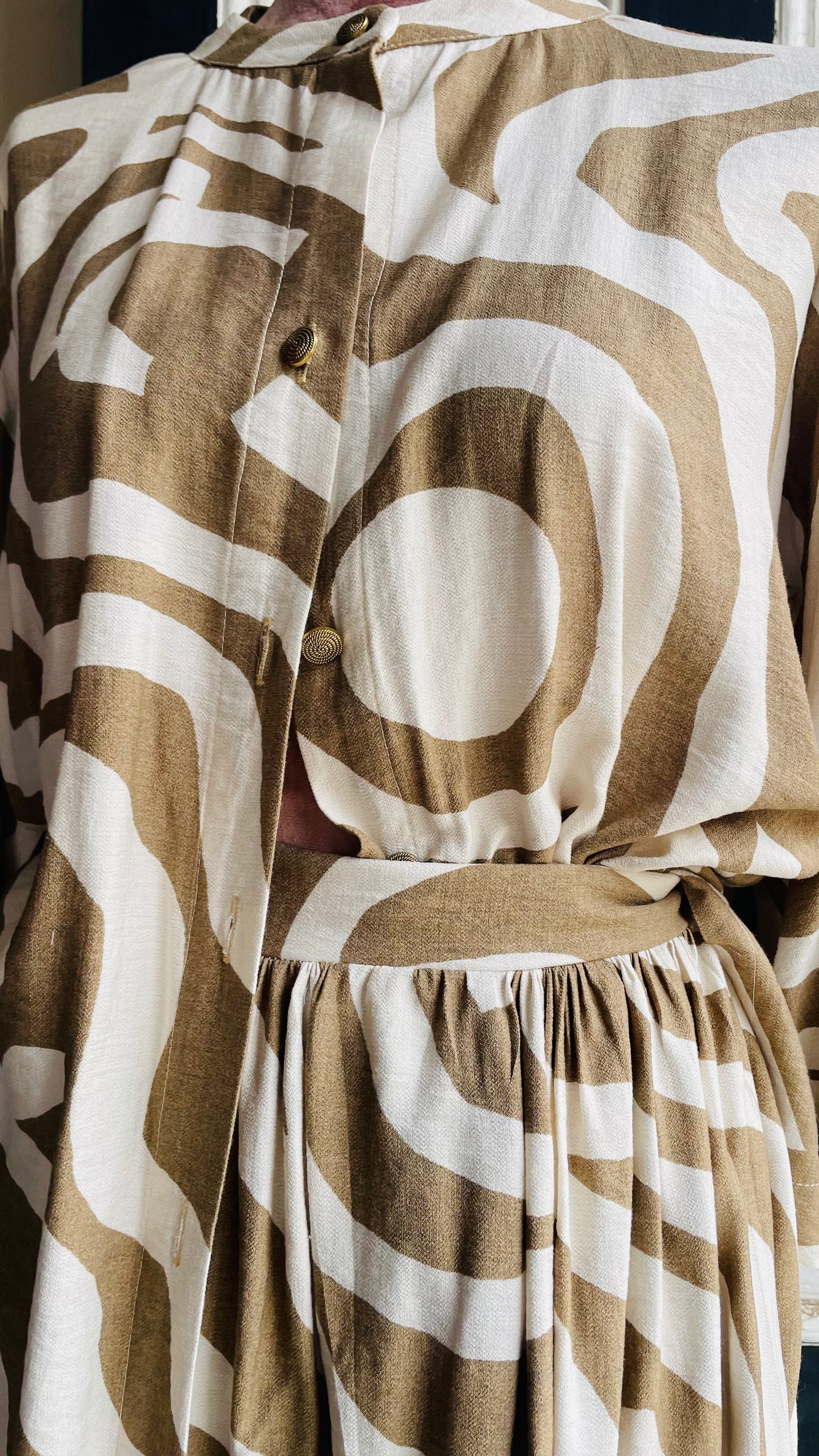 The Dineo Set –Nude Glow (Skirt + Shirt)