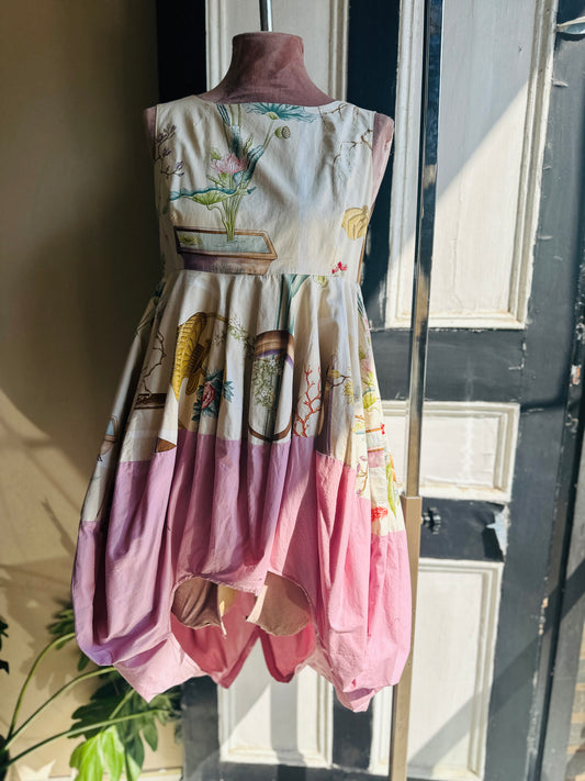 Nina Botanical Bloom Balloon Dress