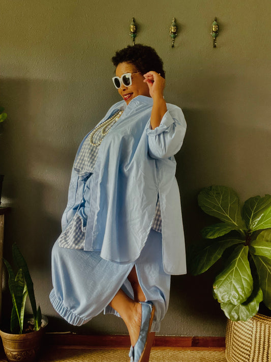 Gingham Elegance Set